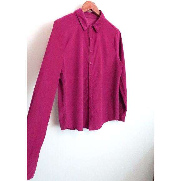 CP SHADES Romy Fine Wale Corduroy Button Down Shirt Top Anthropologie S $234 - Picture 2 of 10